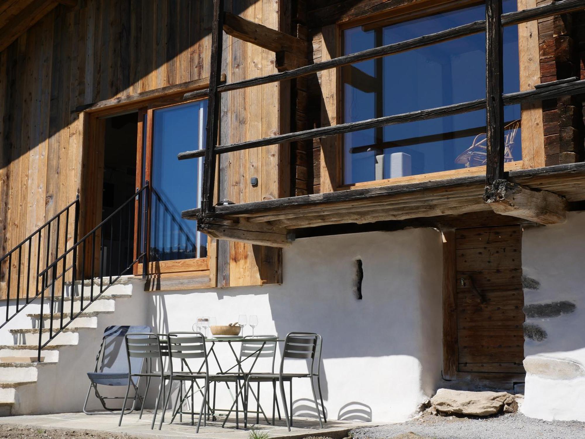 La Ferme D'Hauteluce - Chalets Luaran gambar
