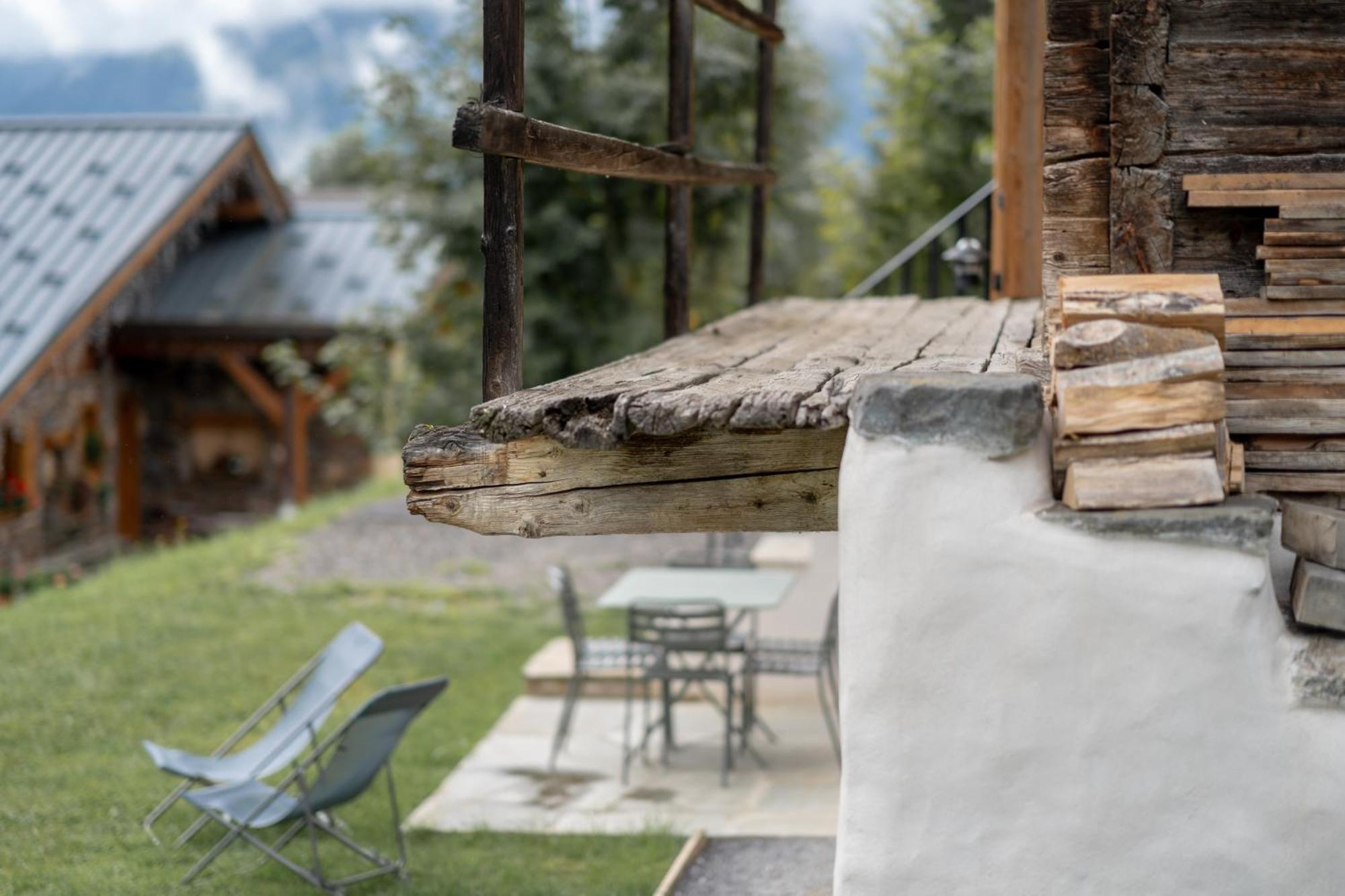 La Ferme D'Hauteluce - Chalets Luaran gambar