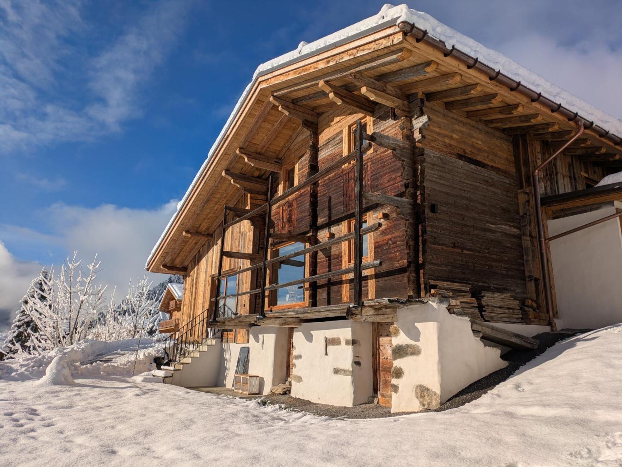 La Ferme D'Hauteluce - Chalets Luaran gambar