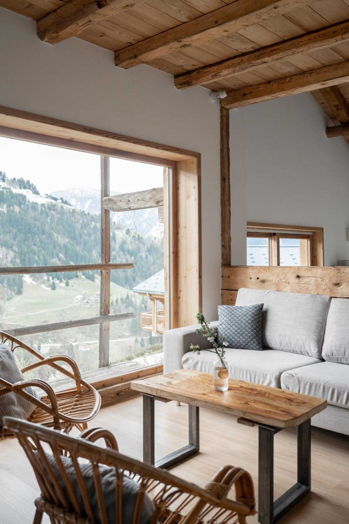 La Ferme D'Hauteluce - Chalets Luaran gambar